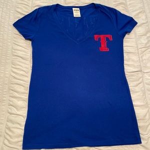 Texas Rangers Shirt by PINK Victoria Secret | Size S